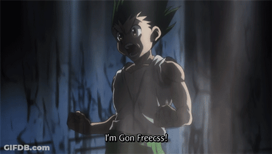 Enraged Gon In Hunter X Hunter GIF