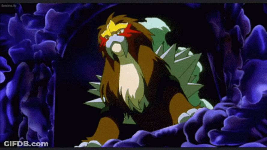 Entei Legendary Pokemon GIF