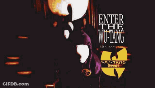 Enter The Wu-Tang 36 Chambers Poster GIF