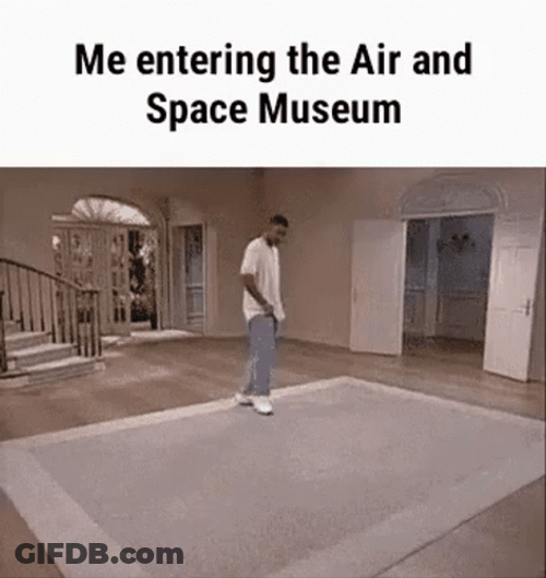 Entering Space Museum Meme GIF