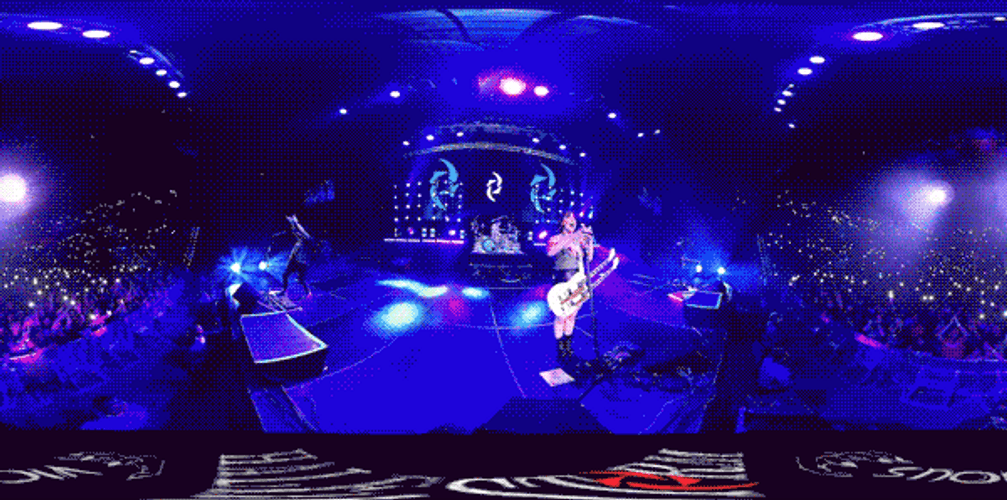 Entertainment VR Concert Halestorm GIF