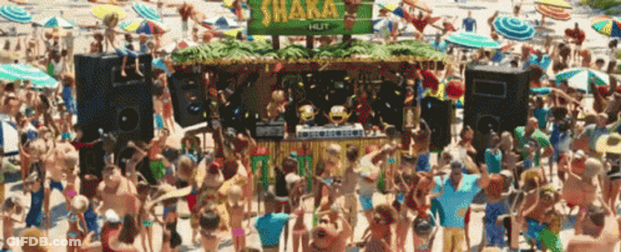 Epic Beach Birthday Bash GIF