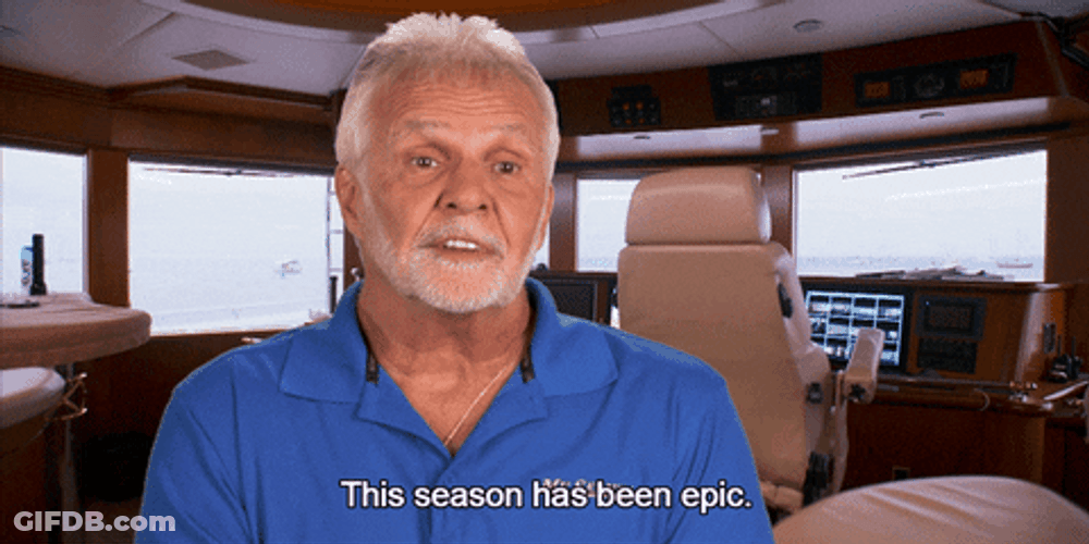 Epic Captain Lee Below Deck TV Series GIF