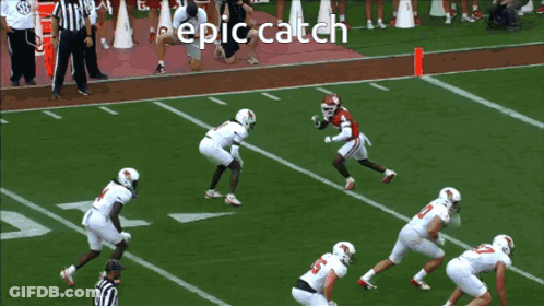 Epic Catch Football Game GIF
