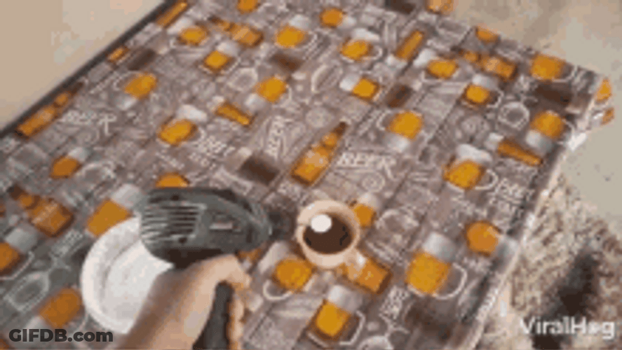 Epic Coffee Drill Mixer GIF