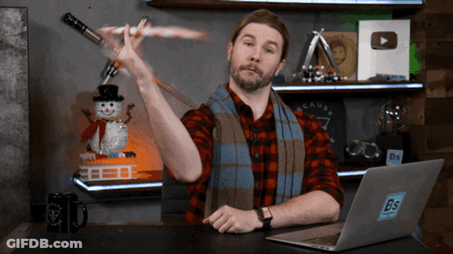 Epic Fail Revolving Of Candy Cane GIF