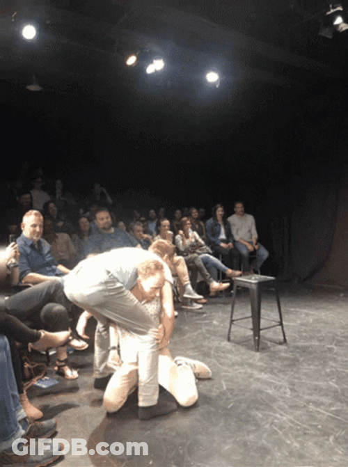 Epic Fail Suplex GIF