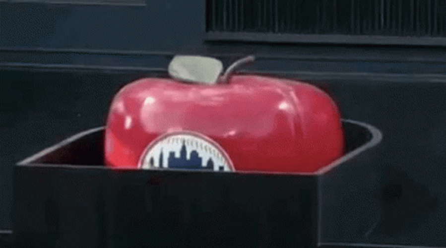 Epic Mets Apple Figurine GIF