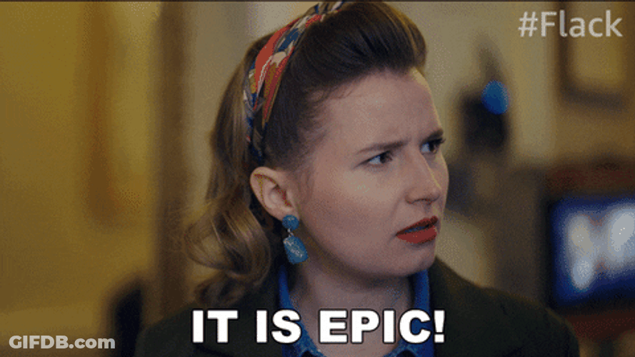Epic Rebecca Benson Flack Series GIF