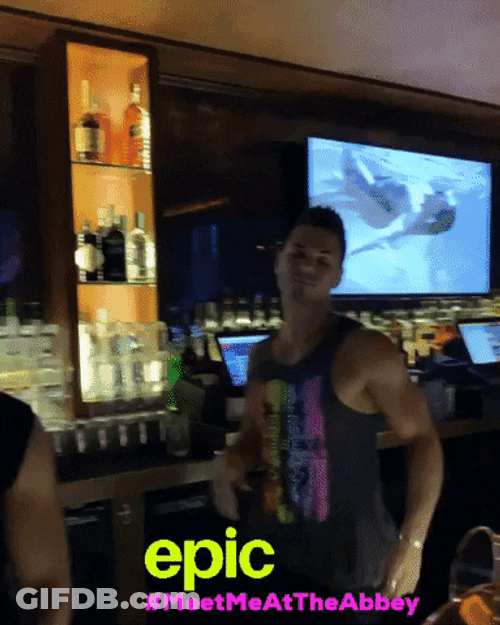 Epic Twirl Gay Pride Bar GIF