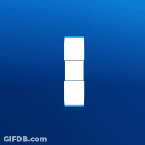 Epic Word Text Spin GIF
