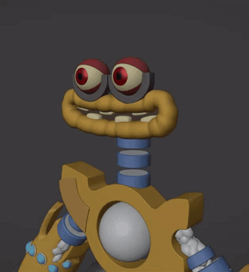 Epic Wubbox Eyes Sticking Out GIF