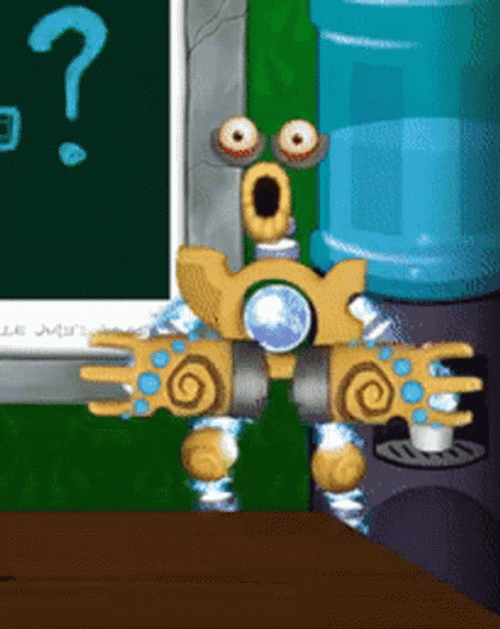 Epic Wubbox Leaving Shyly GIF
