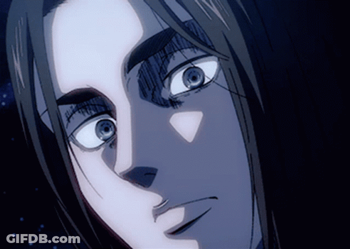 Eren Jaeger Anime Gasp GIF