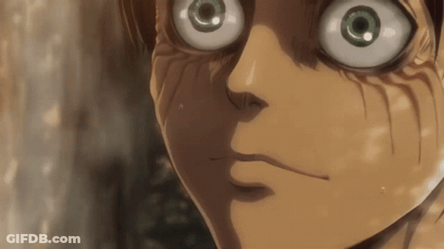 Eren Jaeger Anime Getting Crazy GIF