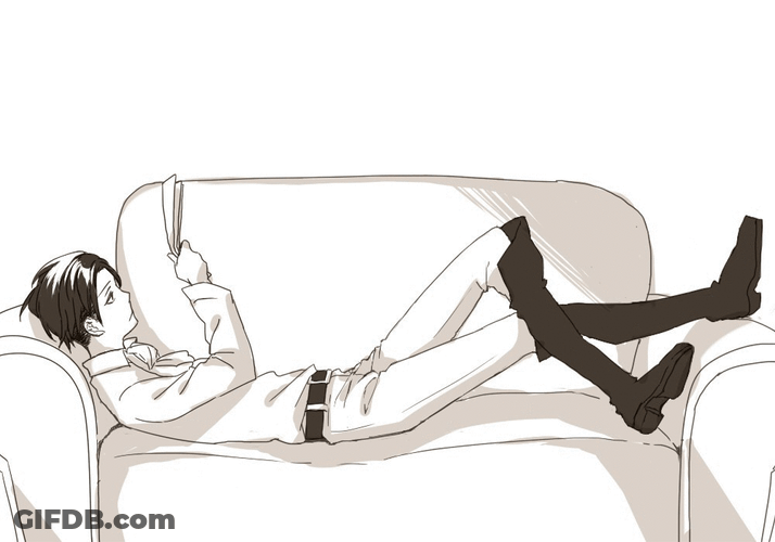 Eren Levi Nap Attack On Titan GIF