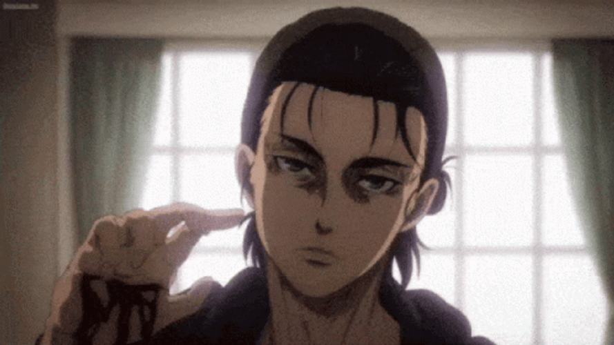 Eren Yeager Bloody Hand GIF