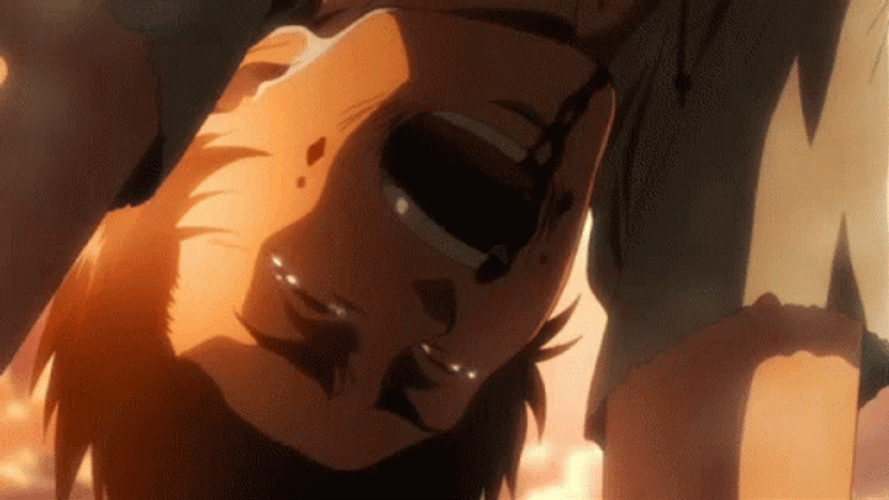 Eren Yeager Crying GIF