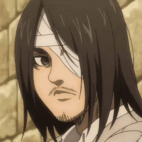 Eren Yeager Eye Bandage GIF