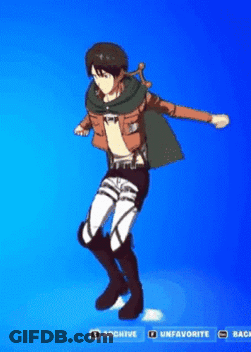Eren Yeager Funny Irish Dance GIF