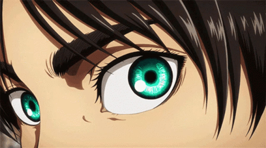 Eren Yeager Green Eyes GIF