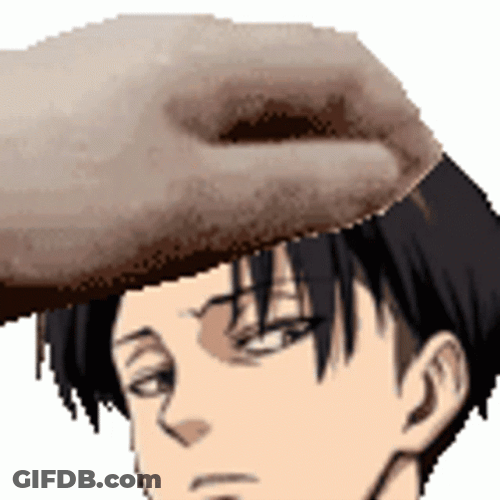 Eren Yeager Head Pats Meme GIF