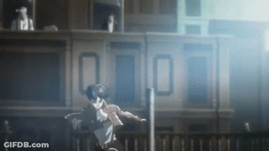 Eren Yeager Levi Ackerman Intense Fight GIF