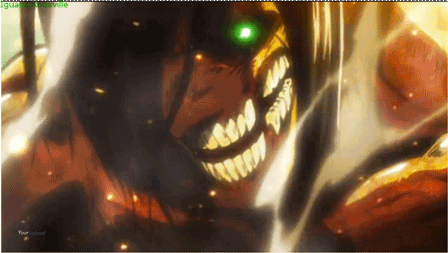 Eren Yeager Pure Titan GIF