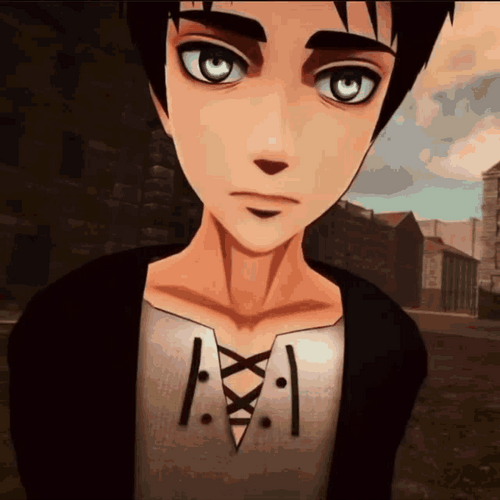 Eren Yeager Run Away GIF