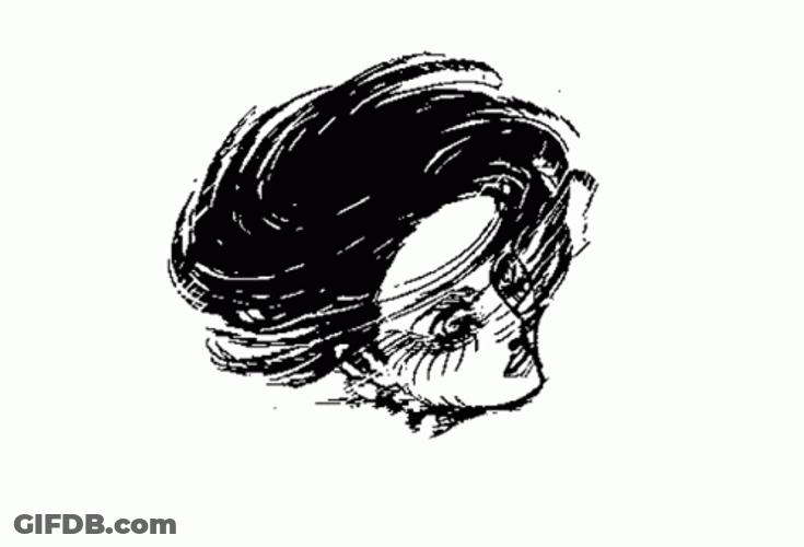 Eren Yeager Spinning Head Animation GIF
