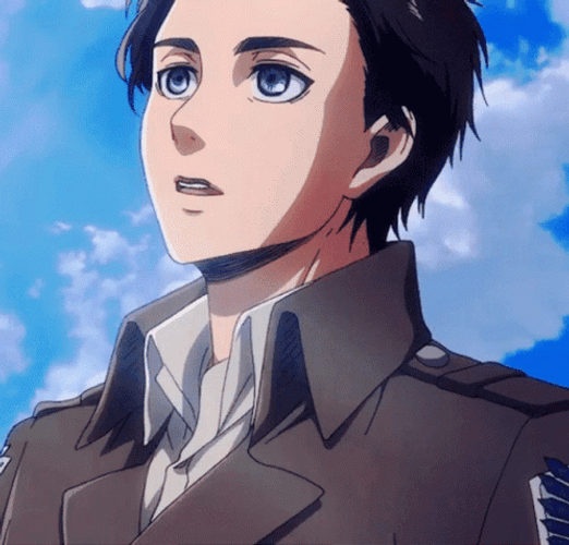 Eren Yeager Survey Corps GIF