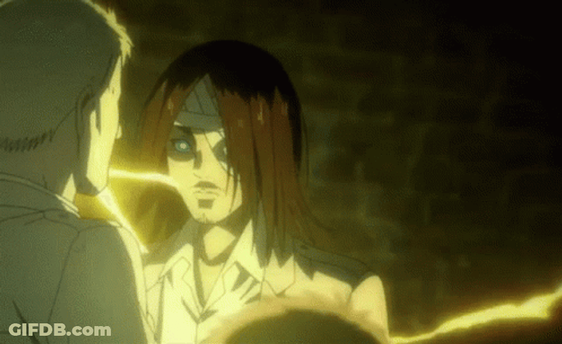 Eren Yeager Terrifying Transformation GIF