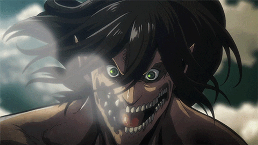 Eren Yeager Titan Punch GIF