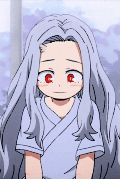 Eri Anime Blushing Determined Look GIF