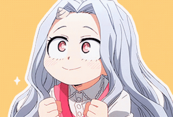 Eri Anime Cute Girl Excited GIF
