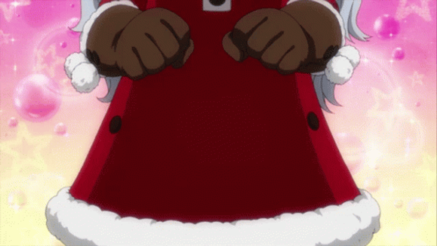 Eri Cute Santa Claus Anime GIF