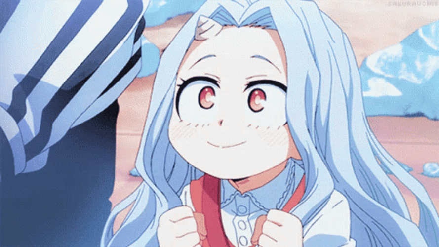 Eri Excited Happy Anime Girl GIF