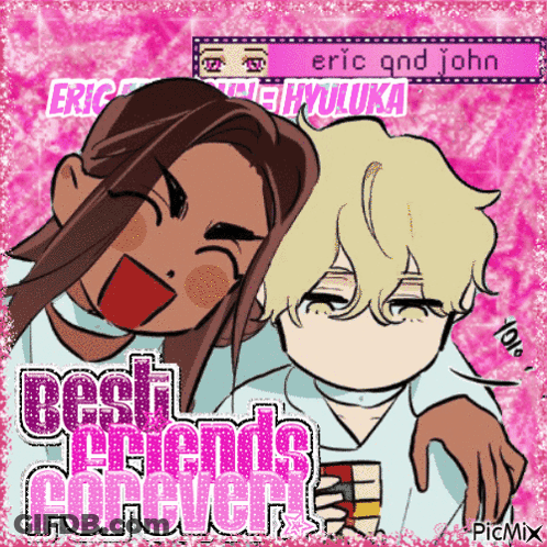Eric And John Best Friends Forever GIF