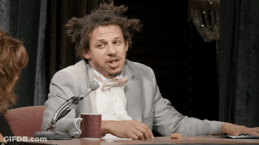 Eric Andre Let Me In Chewing Gum GIF