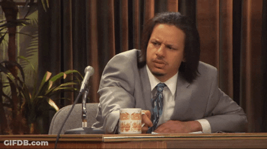 Eric Andre Let Me In Cup Spill GIF