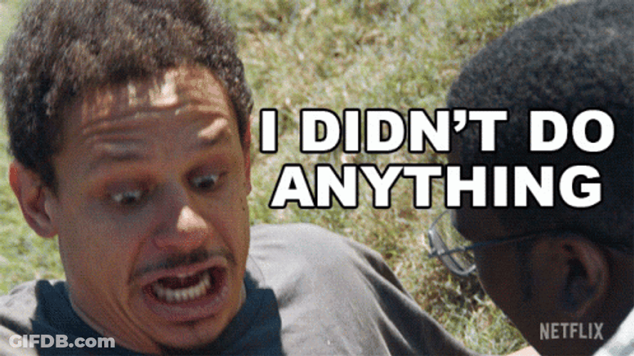 Eric Andre Let Me In Didn't Do Anything GIF