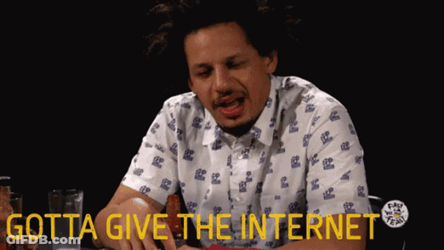 Eric Andre Let Me In Give The Internet GIF