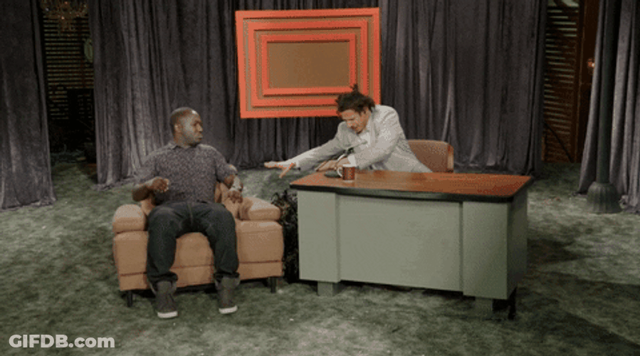 Eric Andre Let Me In Grabbing Hannibal GIF