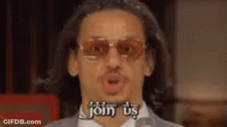 Eric Andre Let Me In Join Us GIF