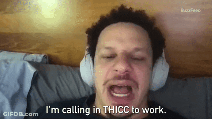 Eric Andre Let Me In Thicc To Work GIF