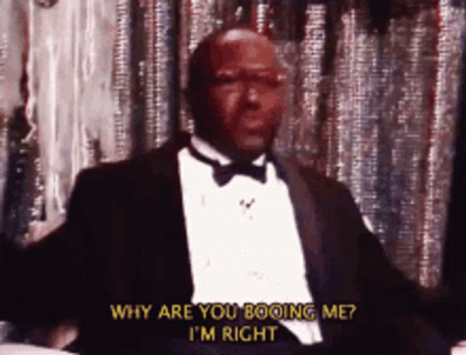 Eric Andre Let Me In You Booing Me GIF
