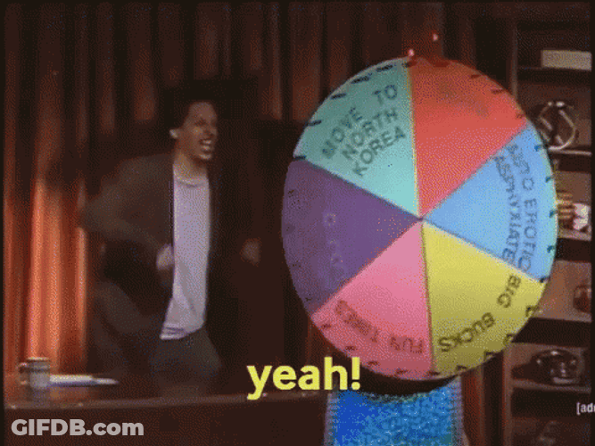 Eric Andre Wheel Of Fortune GIF