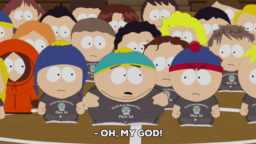 Eric Cartman Advise Everyone To Back Off GIF
