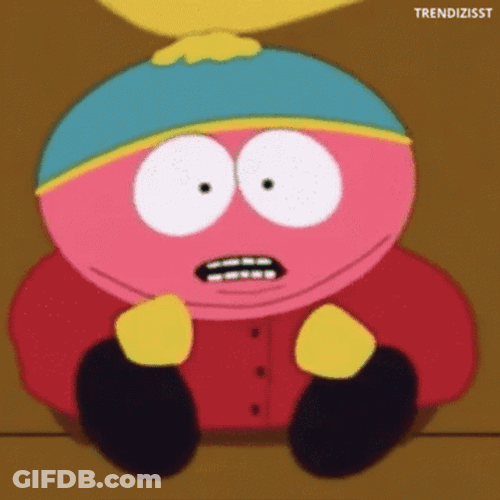 Eric Cartman Angry Red Face GIF