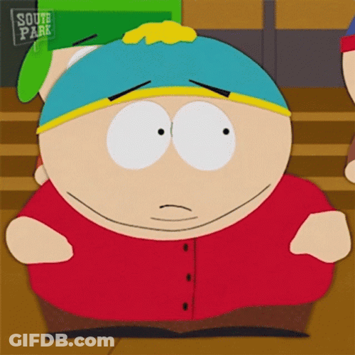 Eric Cartman Bruh Reaction GIF